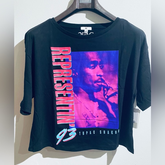Bond and Treasure : 2Pac T shirt -Nordstrom Rack- Size Small NWT - Picture 1 of 5